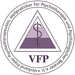VFP Verband Freier Psychotherapeuten, Heilpraktiker für Psychotherapie und Psychologischer Berater e. V. – Mitgliedslogo